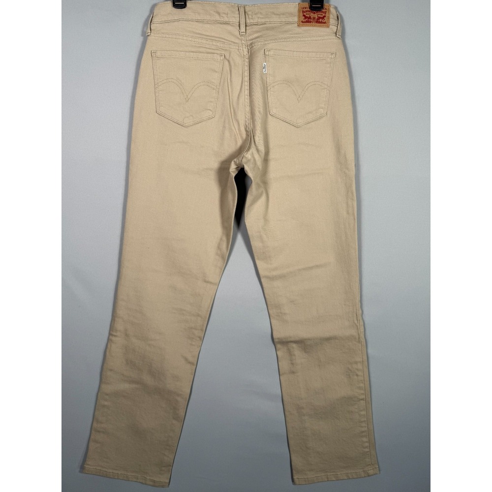 Levi's 505 Jeans Men's 30x31 Brown Tan Regular Fit Denim Levi ACT 32x31 Rise 10" - Picture 5 of 5